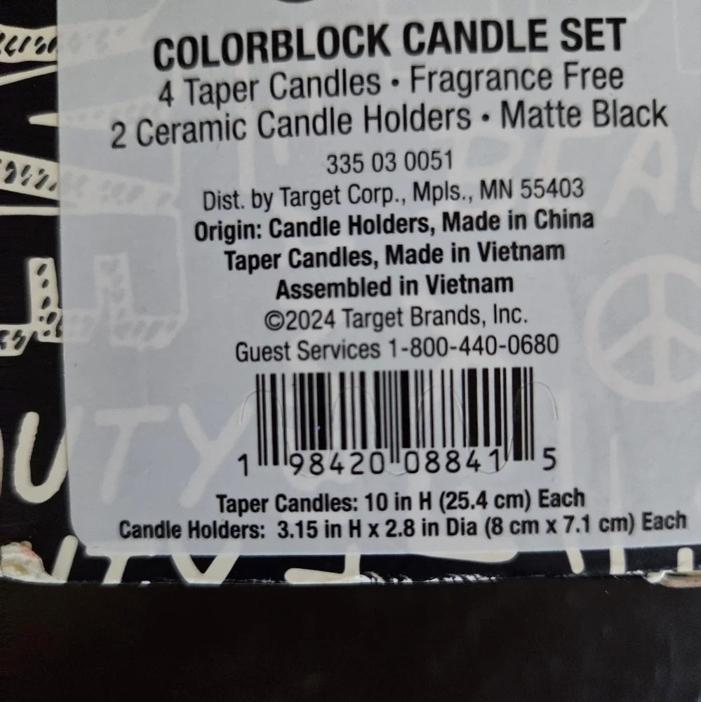 Target Black History‎ Month Candle Set NEW